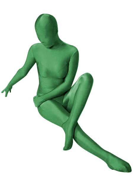 Image of Carnevale Apple Green Spandex Zentai Lycra Suit Halloween