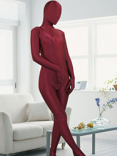 Image of Carnevale Scuro Lycra Unisex Red Suit Zentai Halloween