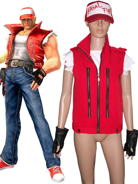 Image of The King Of Fighters Terry Bogard Cosplay Costume Halloween