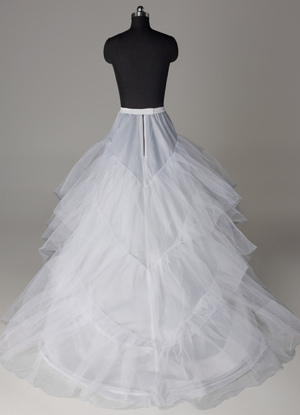 Milanoo White Tulle Full Gown Slip Bridal Wedding Petticoat от Milanoo WW