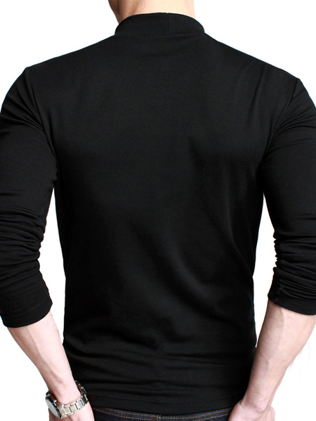 Kasuales klassisches Herren T-Shirt aus Baumwolle от Milanoo WW