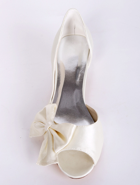 Milanoo Stiletto Heel Peep Toe Wedding Shoes от Milanoo WW