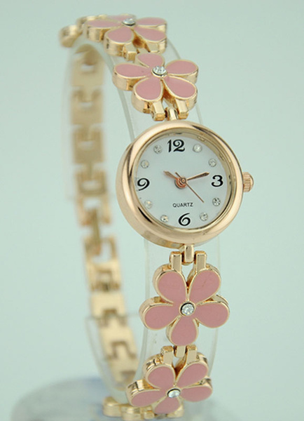 Blumen-Armband Legierung Uhren от Milanoo WW