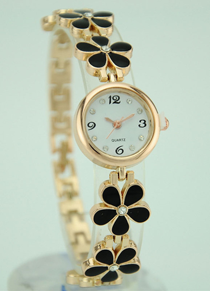 Blumen-Armband Legierung Uhren от Milanoo WW
