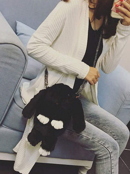 Image of Lolita borsa coniglietto con catena