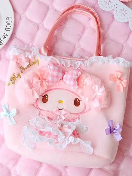 Milanoo Sweet Lolita Handbag Pink My Melody Pattern Lovely Lolita Bag