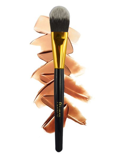 

Black Makeup Brush Soft Synthetic Foundation Beauty Cosmetic Tools