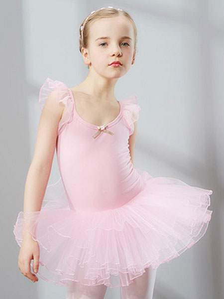ballet dance costumes lilas sans manches slim fit ballerina tutu robes pour enfants déguisements halloween