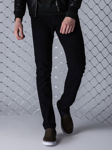 Image of Jean For Men Black Casual Pant Straight Leg Jean