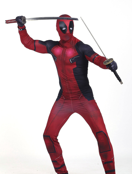 Image of Deadpool Halloween Wade Wilson Cosplay Costume