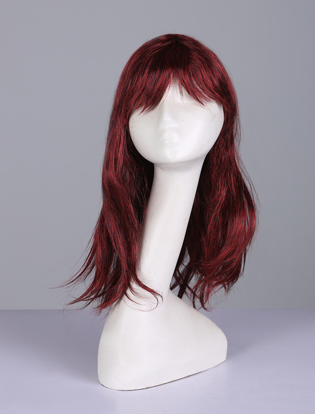 Image of Daily Casual Anime Long Wig Straight Heat Resistant Fiber Wig