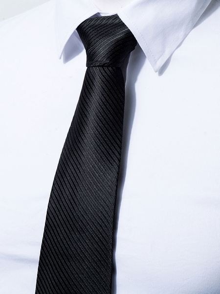 

Men Black Ties Casual Neck Tie