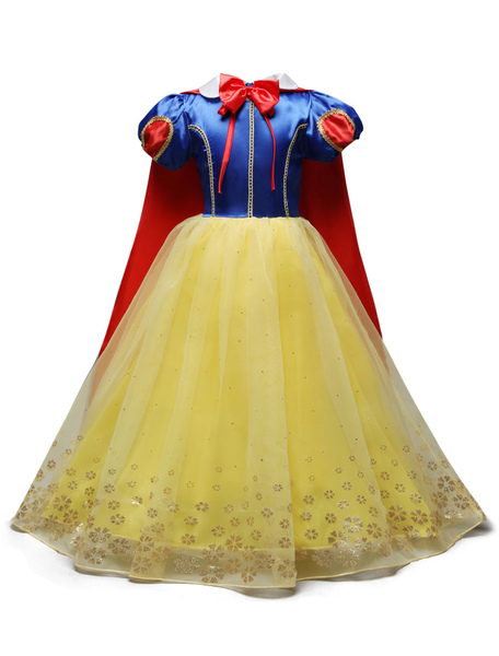 Image of Snow White Princess Dresses Kids Pageant Dress Ball Gown Girls Costume Cosplay Halloween