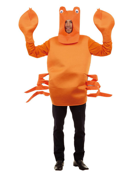 Image of Carnevale Costume Costumi Aragosta Arancione Adulti Unisex Costumi di Costume Halloween