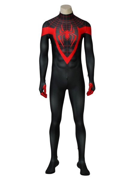 Image of Spider Man Into The Spider Verse Aaron Davis Prowler Halloween Cosplay Costume