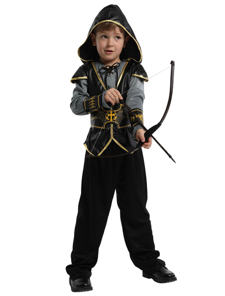 Milanoo Kids Hunter Cosplay Costume Archer Carnival Outfit Wears