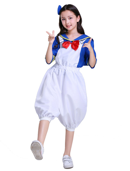 Image of Duck Costume Halloween Women Sailor Short Costumes Outfit
