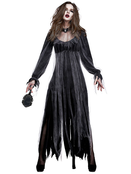 Milanoo Halloween Costume For Male Zombie Women\\'s Costumes