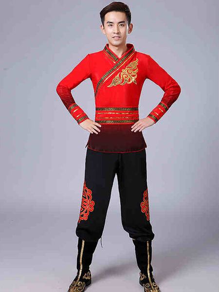 Image of Carnevale Costumi cinesi Kung Fu Tang Suit Costumi di carnevale di Nizza Halloween