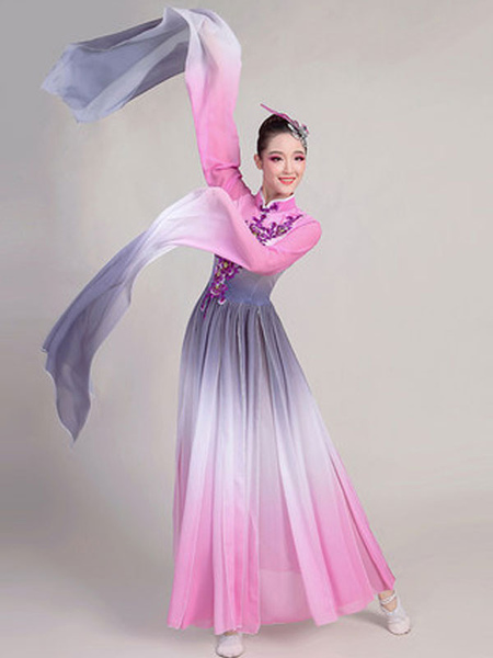 Image of Carnevale Costumi di danza del cinese tradizionale Costumi di carnevale di vacanze rosa Halloween