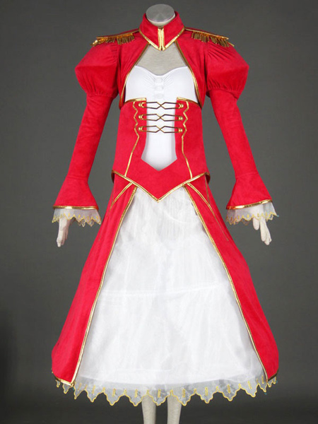 Image of Fate Extra Nero Saber Cosplay Costume Halloween