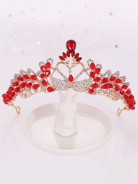 Milanoo Wedding Headpieces Tiara Metal Bridal Hair Accessories
