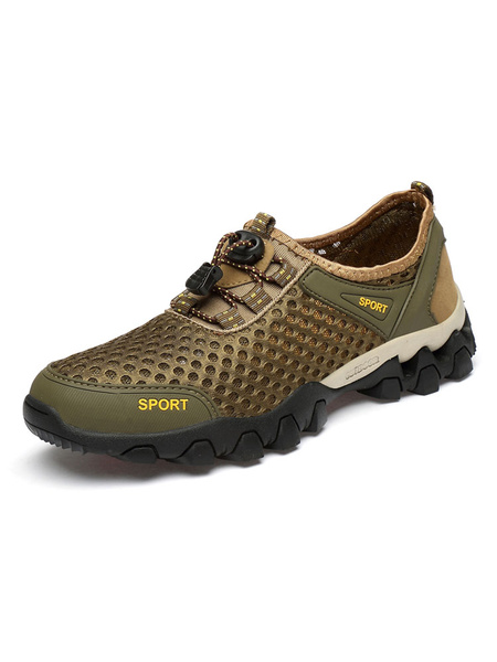 Image of Sneakers For Men Cosy Mesh Round Toe Mens Shoes