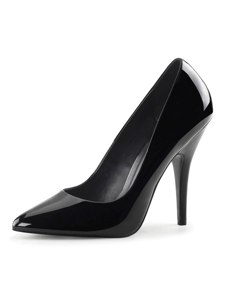 Milanoo Women's High heels Pointed Toe Stiletto Heel Pumps for Work