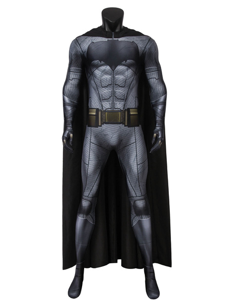 Image of Batman DC Comics Costume Cosplay Suit Bruce Wayne Justice League Catsuit