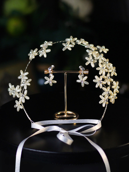 Milanoo Headpieces Wedding Flower Headwear Hair Accessories For Bride