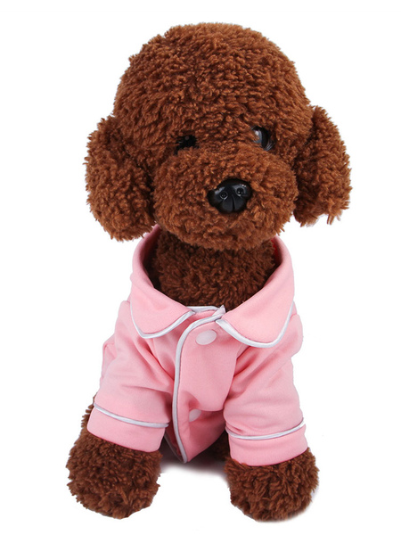 Image of Pet Costume Pink Clothes Rifornimento di animali domestici in poliestere