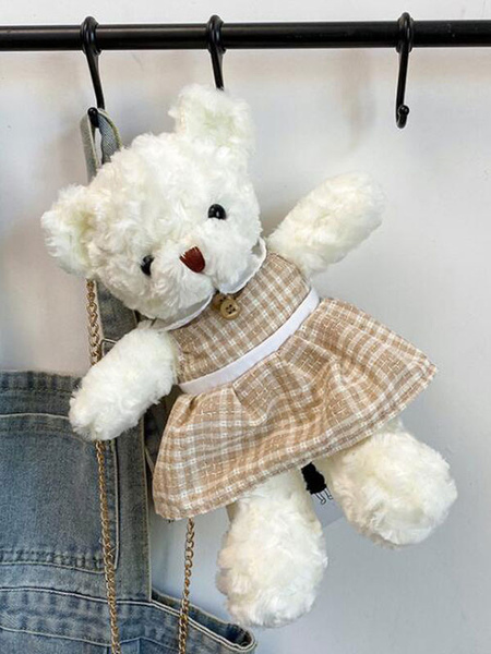 Milanoo Sweet Lolita Handbag Bear Cross Body Bag Lolita Accessories