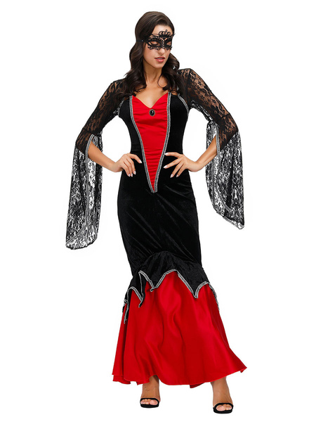 Milanoo Carnival Vampire Costumes Women Dress