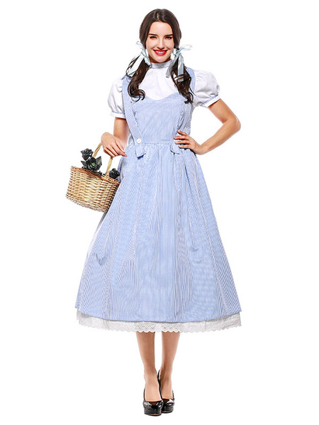 Image of Carnevale Il mago di Oz Dorothy Dress Cosplay Costume Halloween