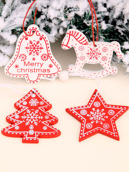 Image of Forniture per feste natalizie Decorazioni natalizie in legno per costumi natalizi