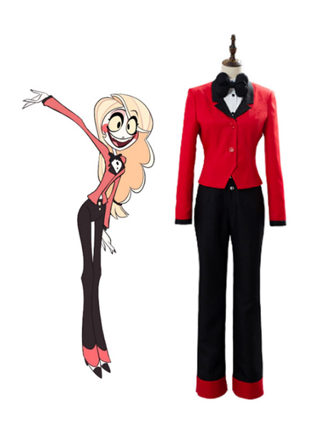 Image of Hazbin Hotel Cosplay Charlie Outfit Cosplay Costume