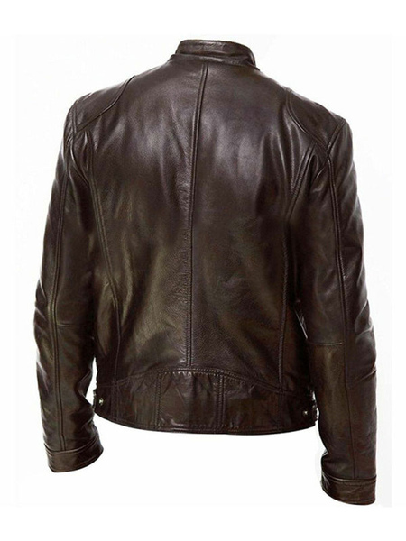Men’s Jackets & Coats Mens Jacket Men’s Jackets Chic Deep Brown Black Amazing