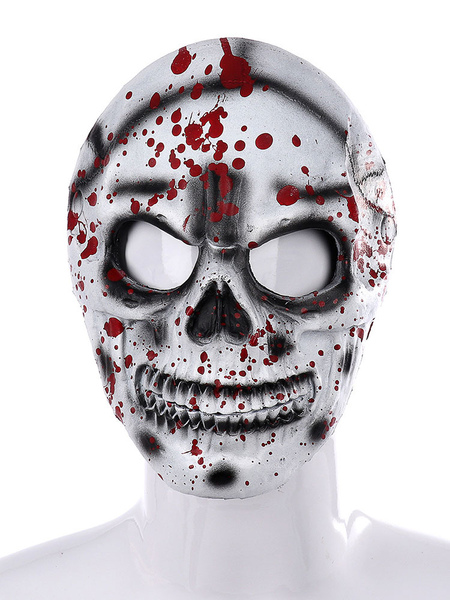 Image of Maschera spaventosa di Halloween per accessori per costumi in plastica per bambini