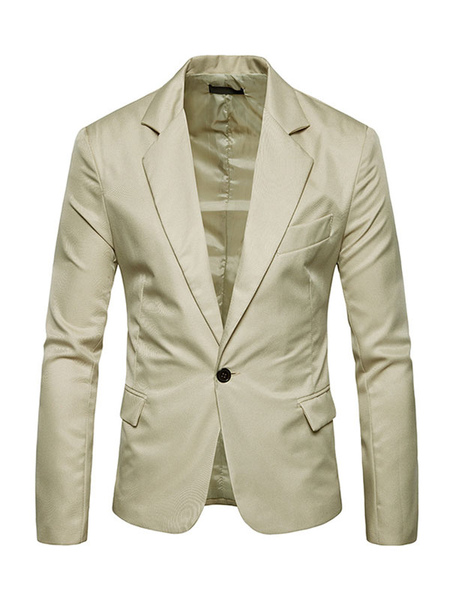 Blazers & Jackets Men’s Casual Suits Business Casual Green khaki Attractive Men’s Casual Suits