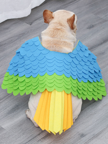 Image of Costume da pappagallo animale Costume di Halloween da cucciolo blu in poliestere