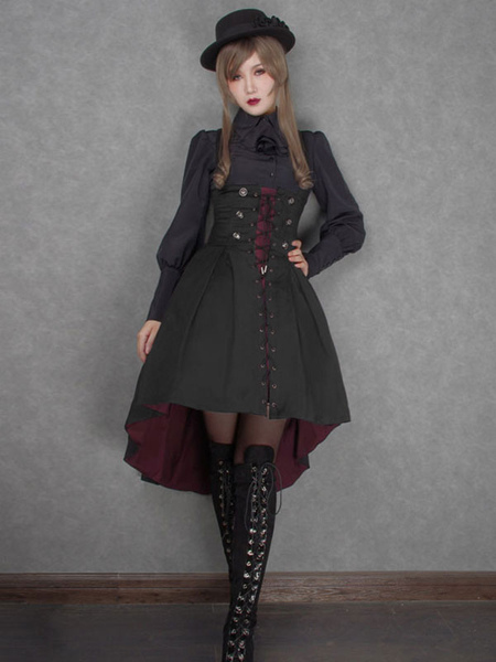 gothic lolita jupe corset jumper farron alliance lolita jsk déguisements halloween