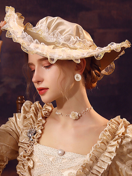 rétro chapeau halloween polyester royal costume déguisement vintage accessoires