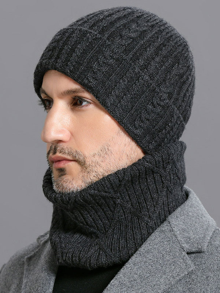 Image of Cappelli per uomo Favolosi cappelli invernali in lana lavorati a maglia