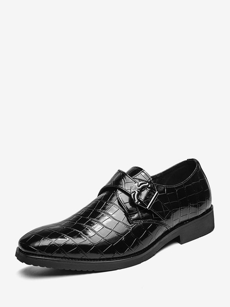 Image of Scarpe eleganti per uomo Modern Toe Toe Slip-On PU Leather