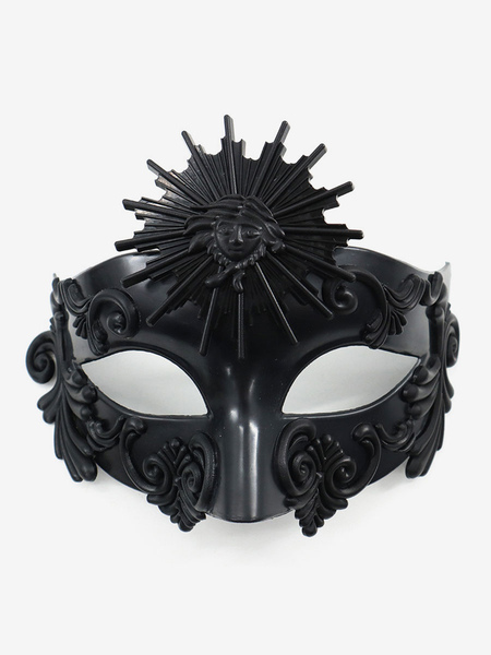 Image of Maschere Cosplay Accessori Cosplay Maschera Unisex Maschera Non Personalizzata Plastica Nero Oro