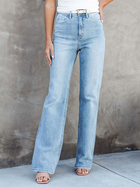 Image of Jeans da donna Pantaloni casual in denim