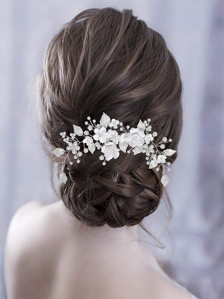 Image of Accessori per capelli in metallo per capelli da sposa per la sposa