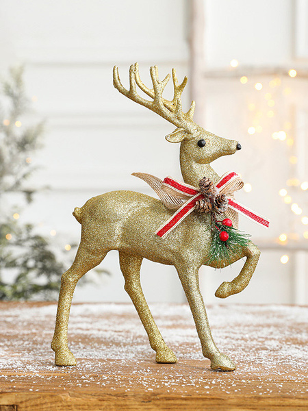 Image of Accessorio Natale verde sintetico modello natalizio costumi per le vacanze di Natale