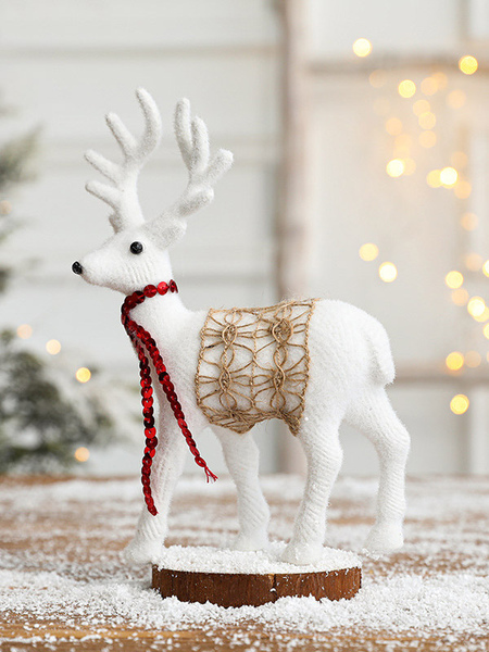 Image of Accessorio Natale rosso sintetico modello natalizio costumi per le vacanze di Natale