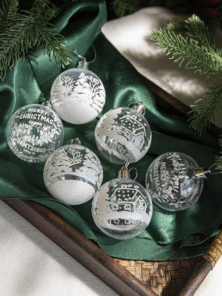 Image of Accessorio natalizio Ecru bianco sintetico modello natalizio costumi per le vacanze di Natale